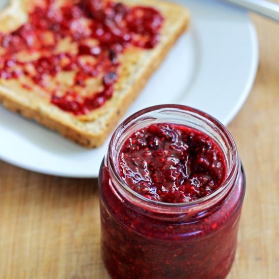 5 Minute Triple Berry Jam