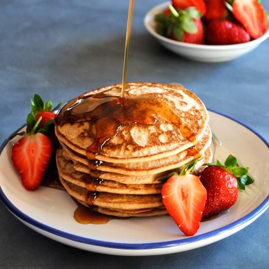 Light & Fluffy Buckwheat Pancakes