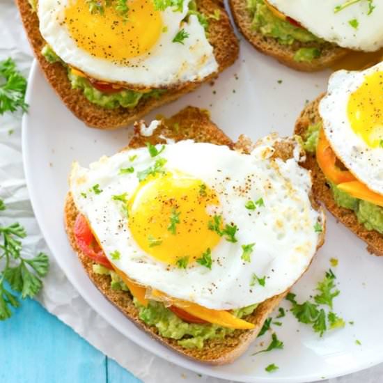 California Egg Avocado Toast