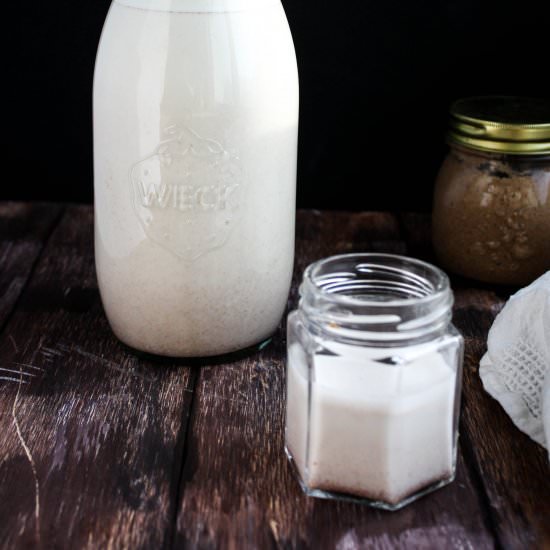 Quick Almond Milk Hack