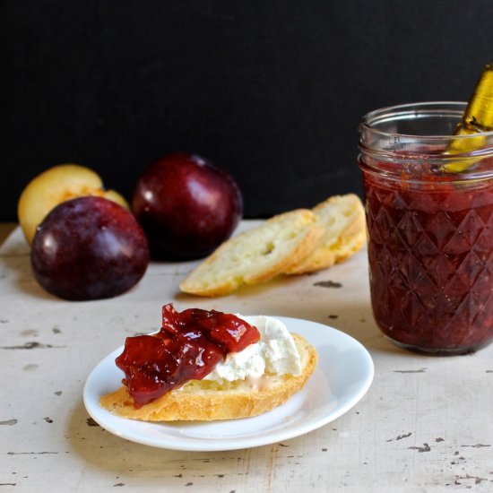 Ginger Plum Chutney