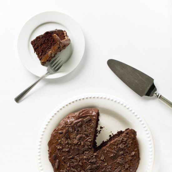 9-Ingredient Chocolate Cake