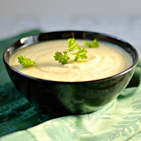 Vegan Cauliflower Soup