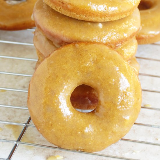 Sweet Potato Baked Mini Donuts