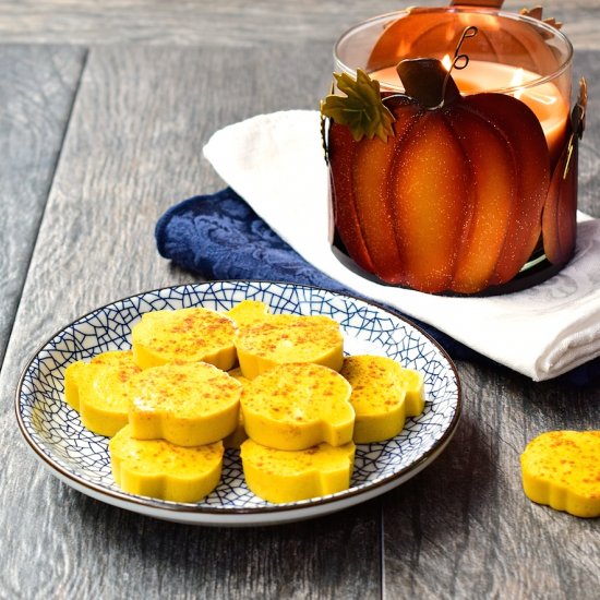 Paleo Pumpkin Jello Bites