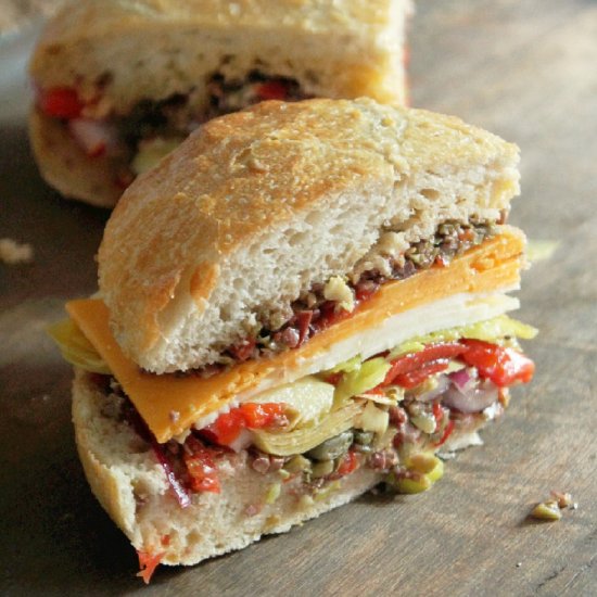 Veggie Muffuletta