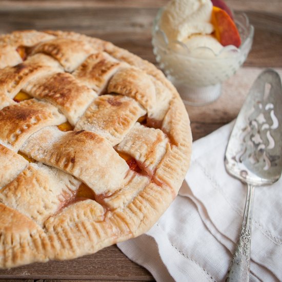 Fresh Peach Pie