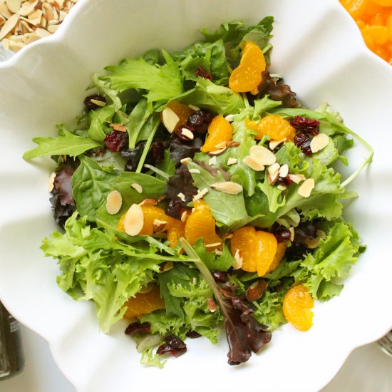 Cranberry Mandarin Orange Salad