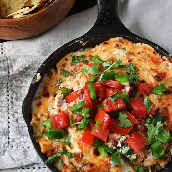 Skillet Jalapeno Popper Dip