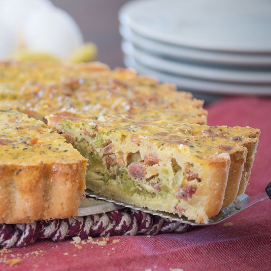 Broccoli Bacon Quiche