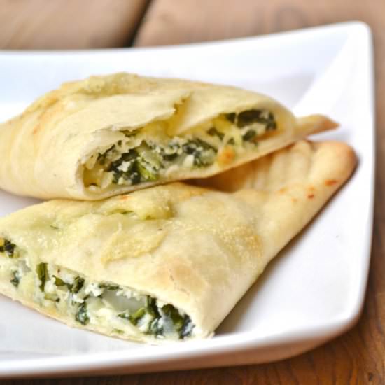 Spinach & Ricotta Calzones