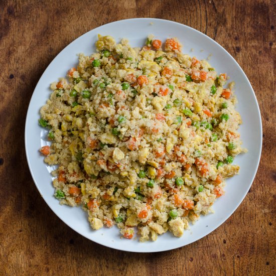 Chinese Cauliflower Fried Rice