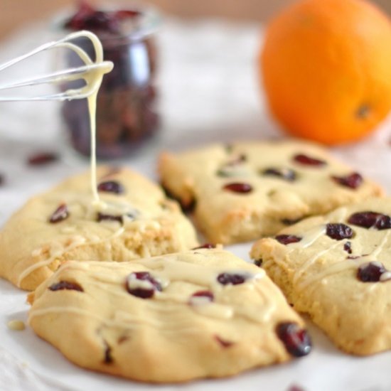 Cranberry Orange Scones