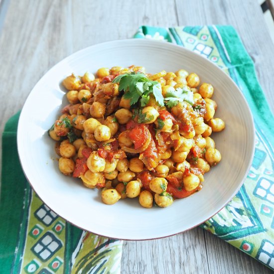 Spicy Chickpea Salad