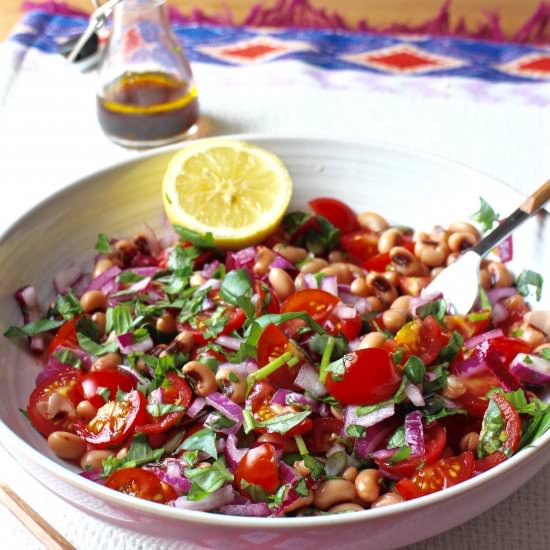 No Fuss Bean Salad