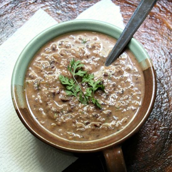 Vegetarian Black Bean Soup