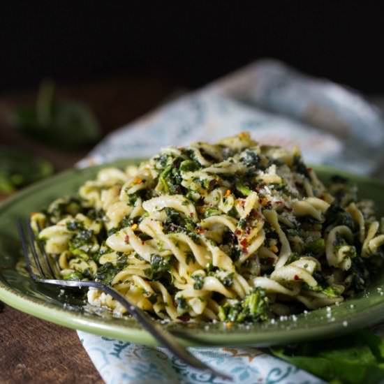 Spinach Pesto Pasta