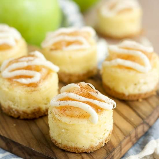 Mini Apple Cheesecakes