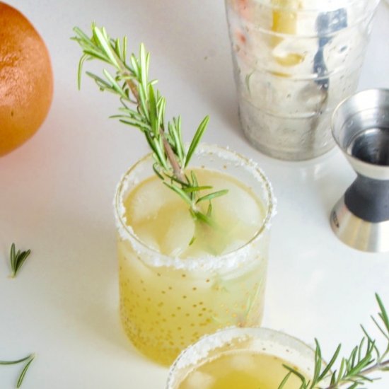 Rosemary Grapefruit Salty Dog