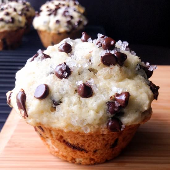 Bakery Style Chocolate Chip Muffins