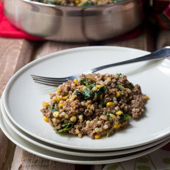 Bison One-Pot Dinner