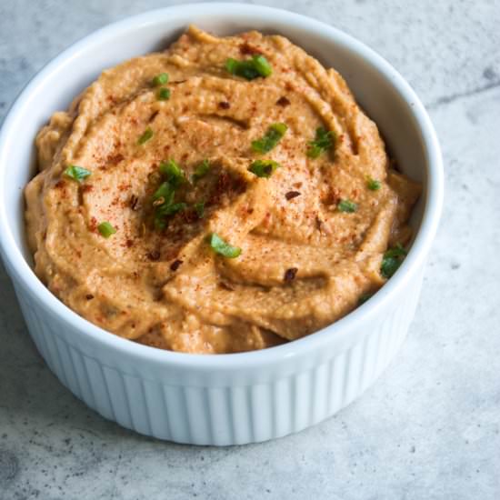 Roasted Red Pepper & Tomato Hummus