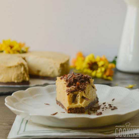 Vegan Pumpkin Cheesecake