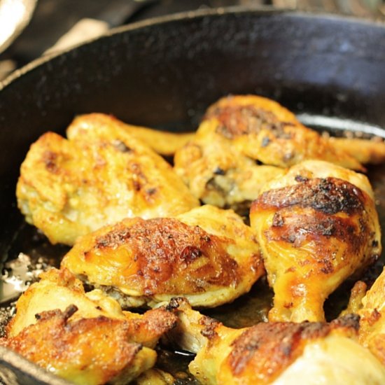 Greek Yogurt Roasted Chicken