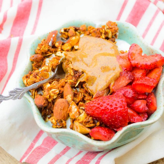 Honey Almond Olive Oil Granola