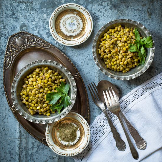 Bean Salad with Lemon Vinaigrette