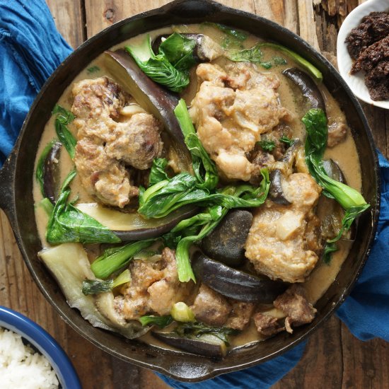 FILIPINO PEANUT STEW FROM SCRATCH