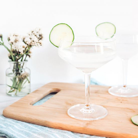 Cucumber Rose Gin and Tonics