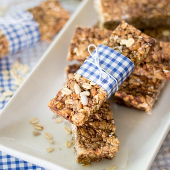 No-Bake Organic Breakfast Bar