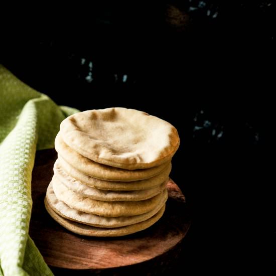 Whole Wheat Pita Bread