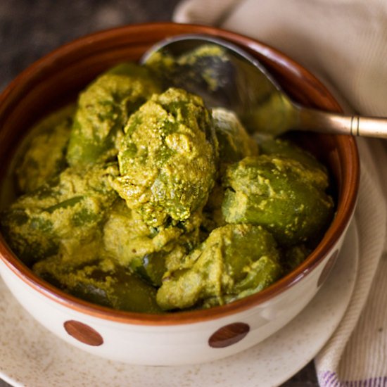 Pointed Gourds in Poppy seeds gravy