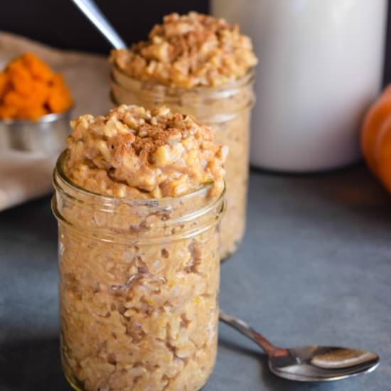 Pumpkin Spice Rice Pudding