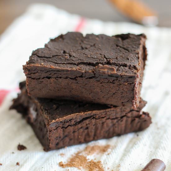 Pumpkin Black Bean Brownies