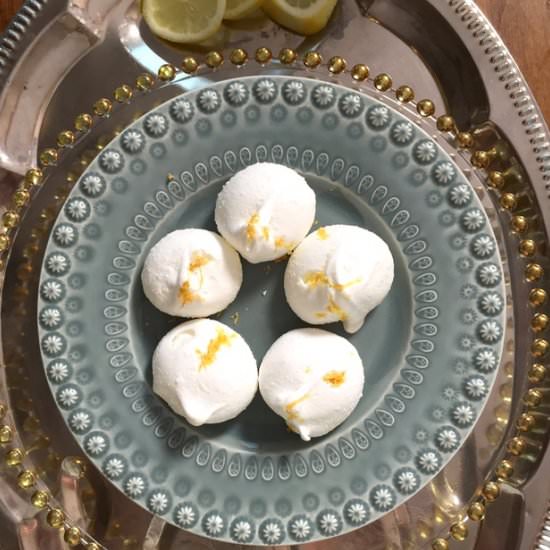 Lemon Drop Meringues