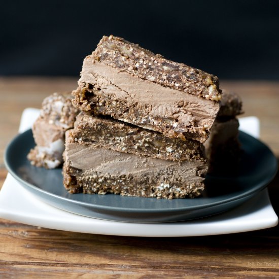 Vegan Ice Cream Sandwich Bars