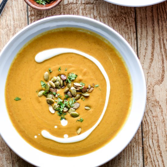 Slow Cooker Pumpkin Soup