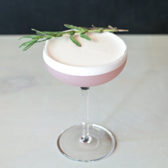 Lavender Pisco Sour