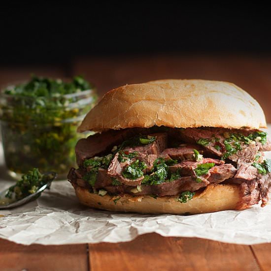 Flank Steak Sandwiches