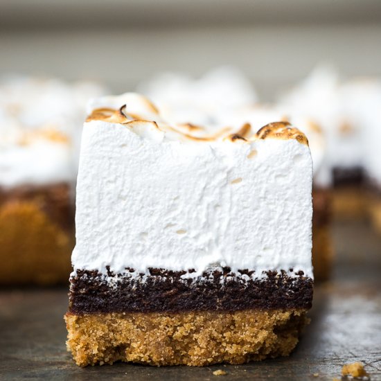 S’mores Brownie Bars