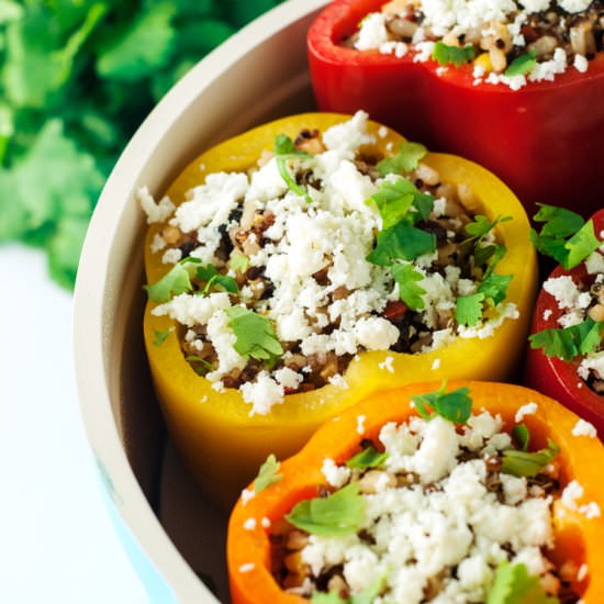 Southwest Grains Stuffed Pepper