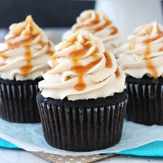 Kahlua Chocolate Cupcakes