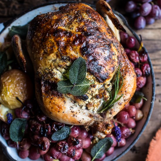 Fall Harvest Cider Roasted Chicken