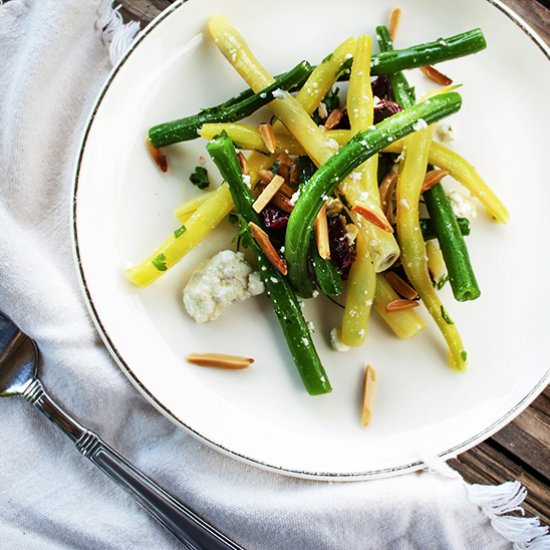 Green Bean Salad with Goat Cheese