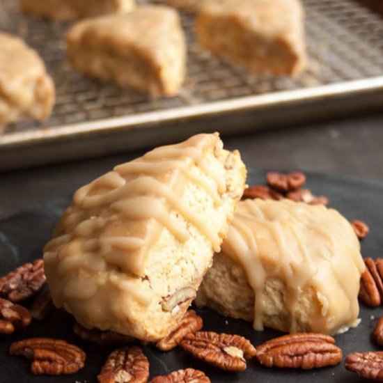 Brown Sugar Butter Pecan Scones