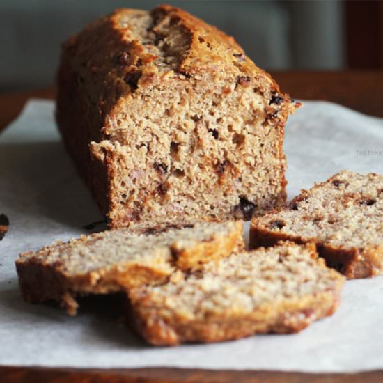 Peanut Butter-Chocolate Banana Bread