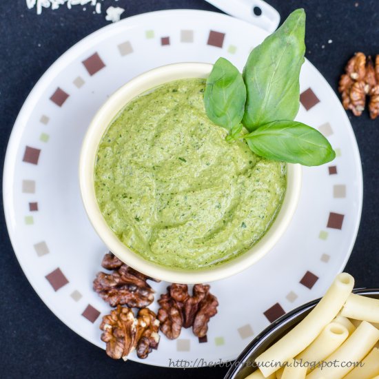 Walnut Basil Pesto